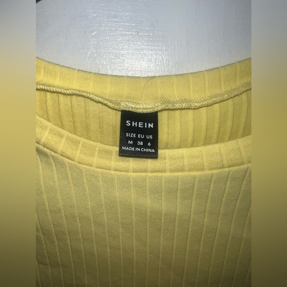 Yellow Crop Top - Picture 2 of 2